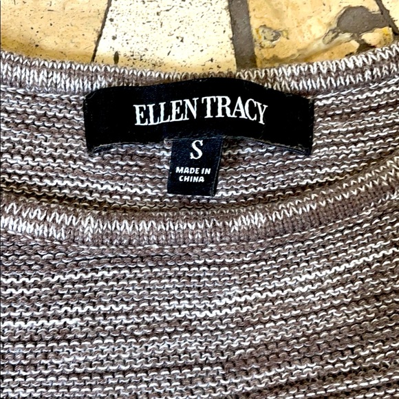 Ellen Tracy Wool Blend Knit Rib Pullover Sweater S - Picture 4 of 12